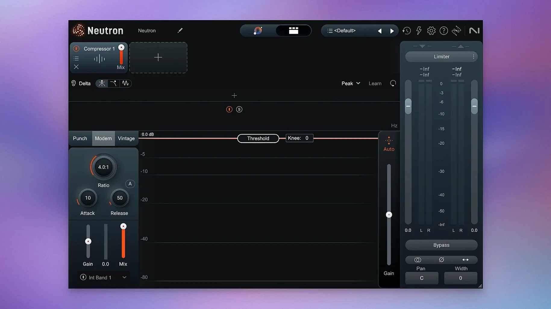 iZotope Neutron — frame 2 iZotope Neutron tools, view 2