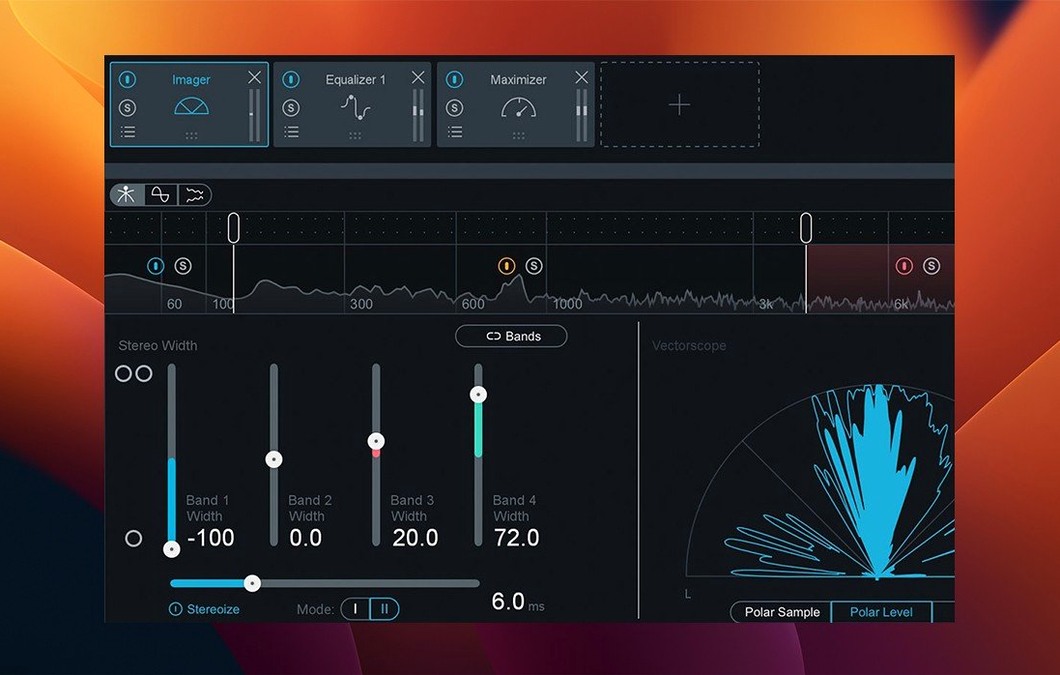 iZotope Ozone: slide 2 of 4 iZotope Ozone example 2
