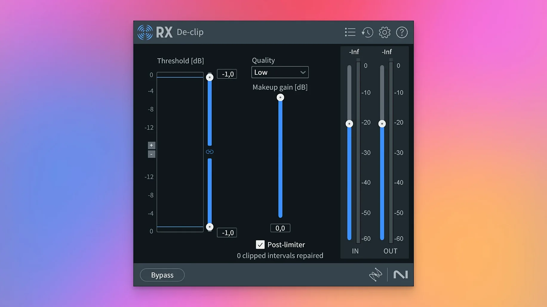 iZotope RX — frame 3 iZotope RX tools, view 3