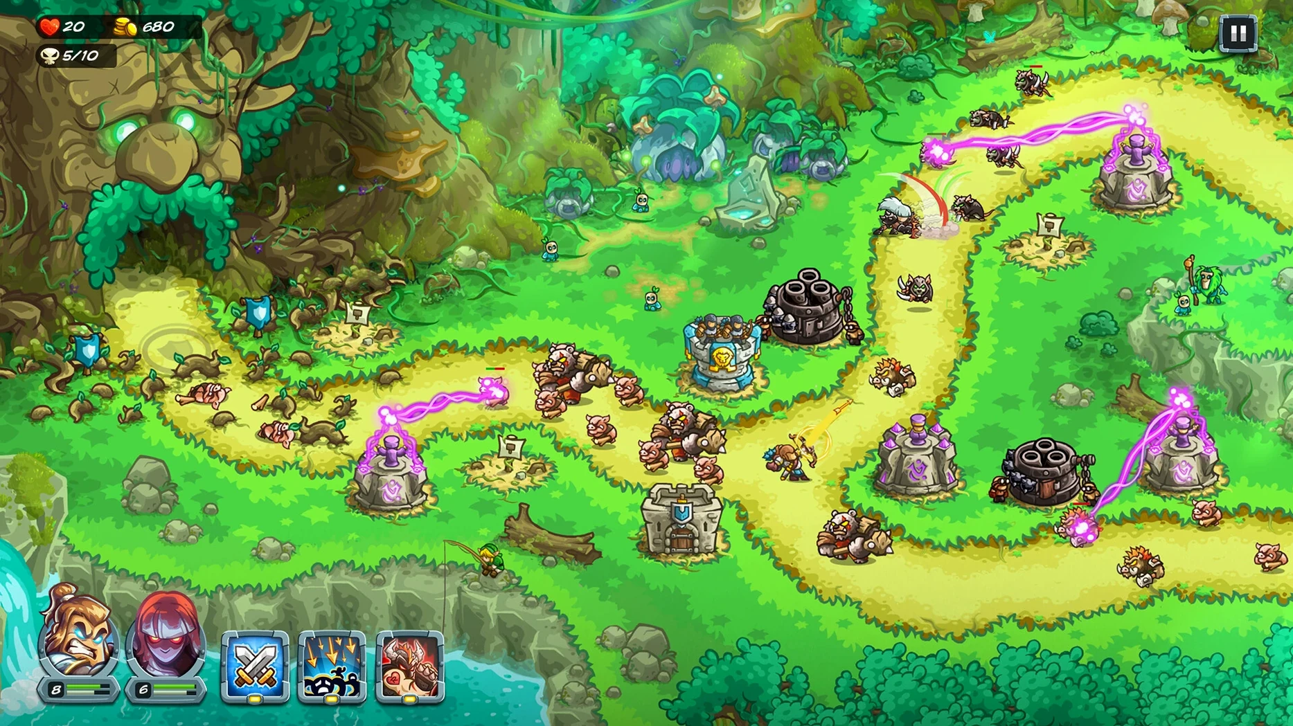 Kingdom Rush 5: Alliance TD tools, view 2