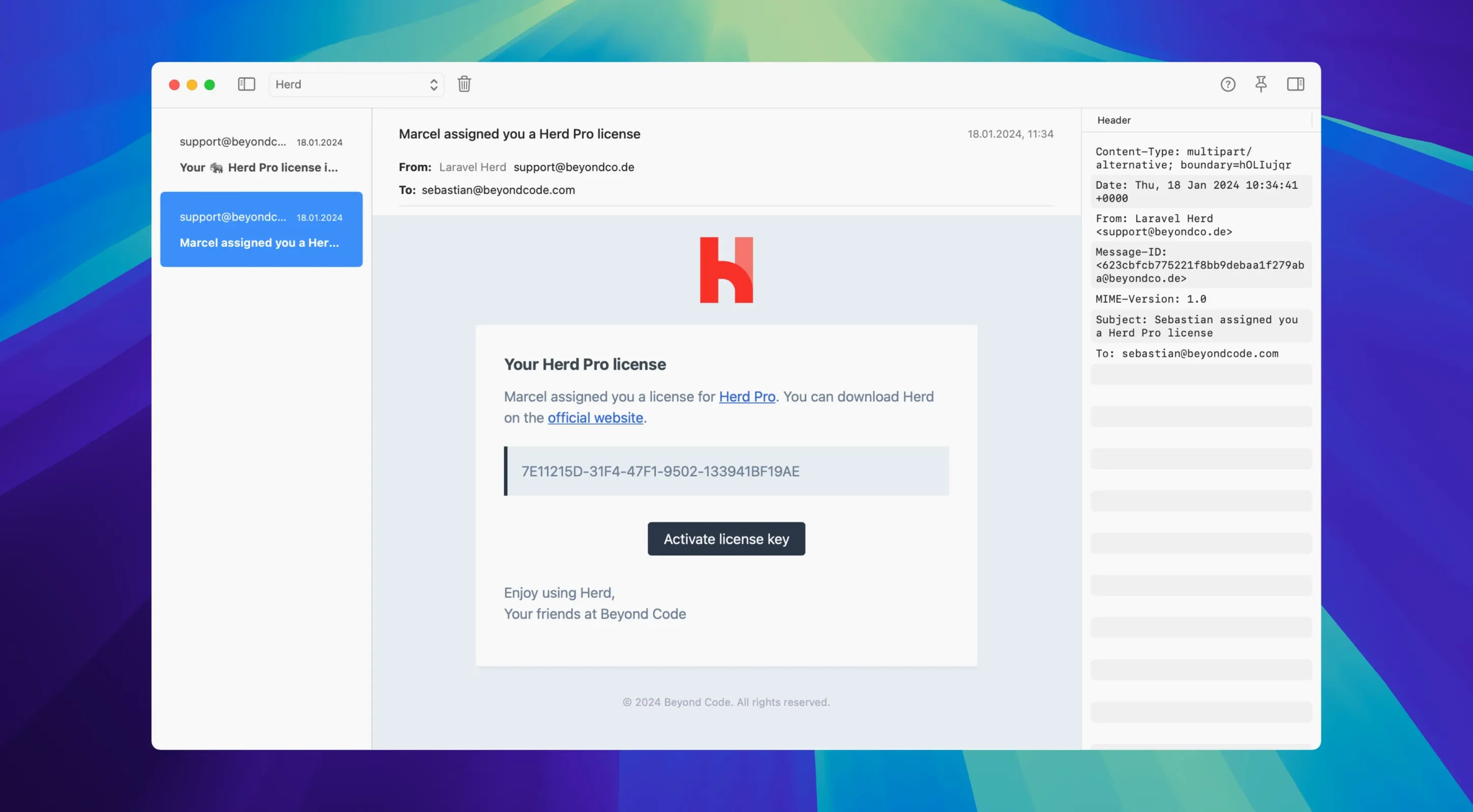 Laravel Herd Pro — frame 1 laravel herd pro crack mac — main panel