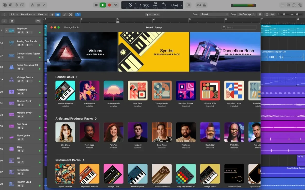 Logic Pro example 2