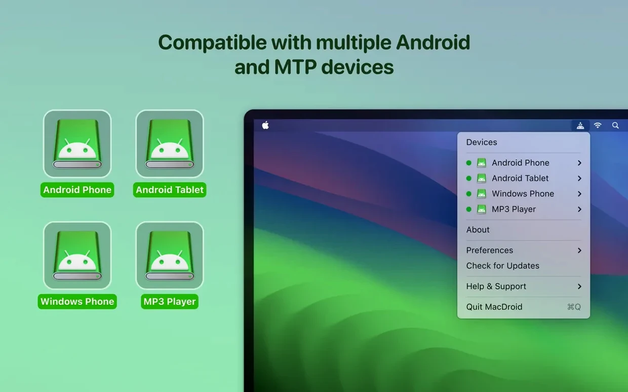 MacDroid Pro example 5