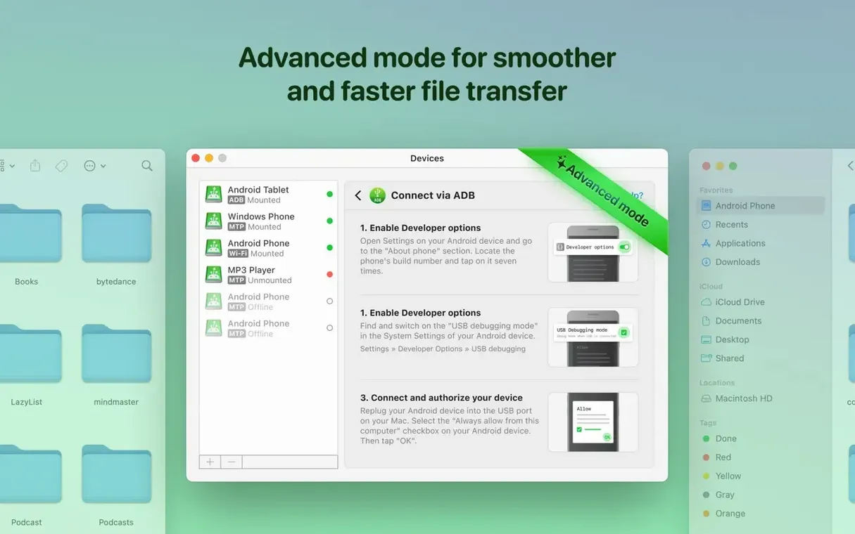 MacDroid Pro example 6
