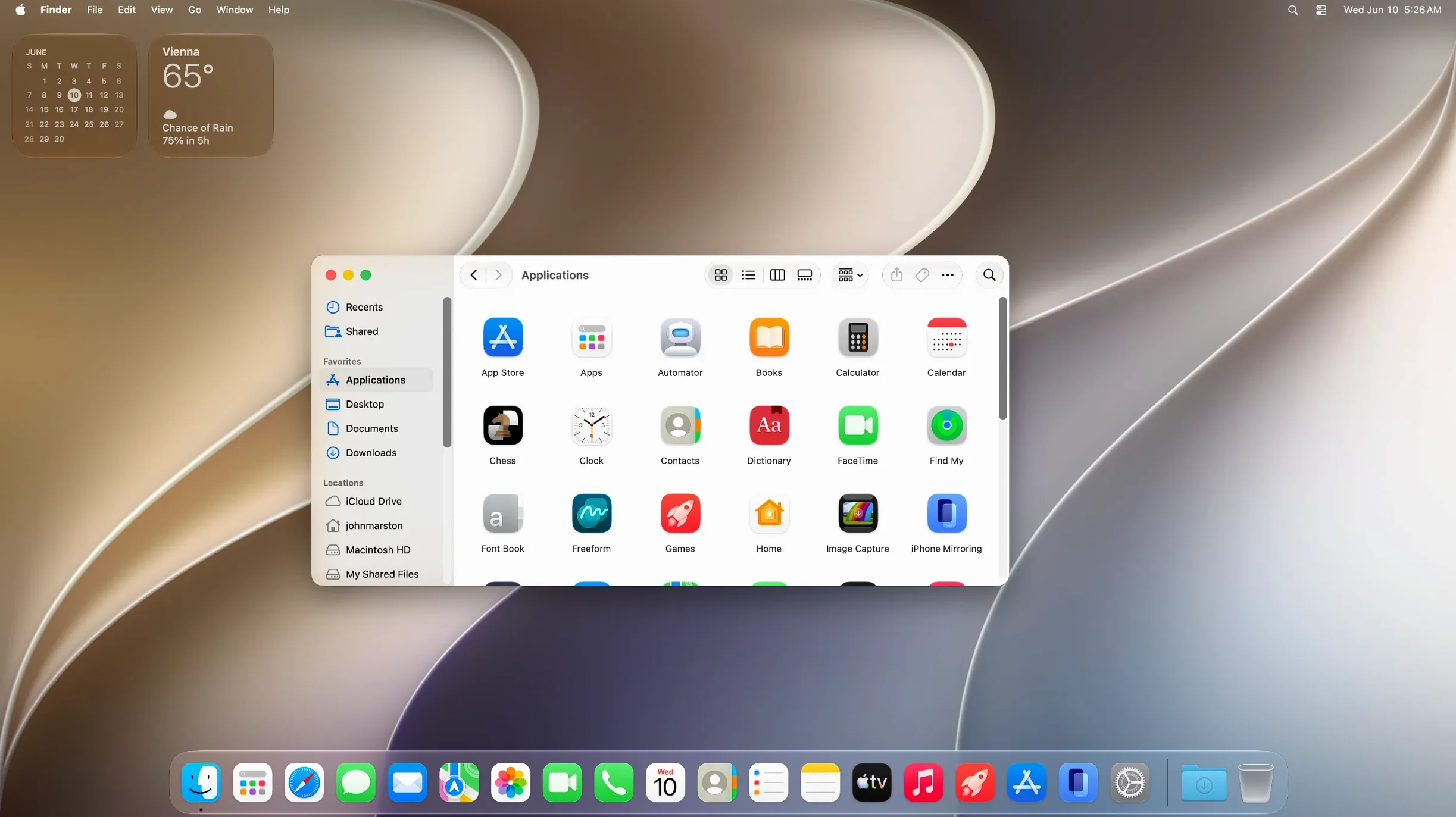 macOS Golden Gate example 2