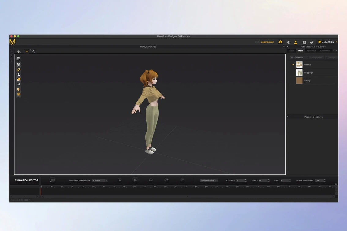 Marvelous Designer: slide 4 of 4 Marvelous Designer example 4