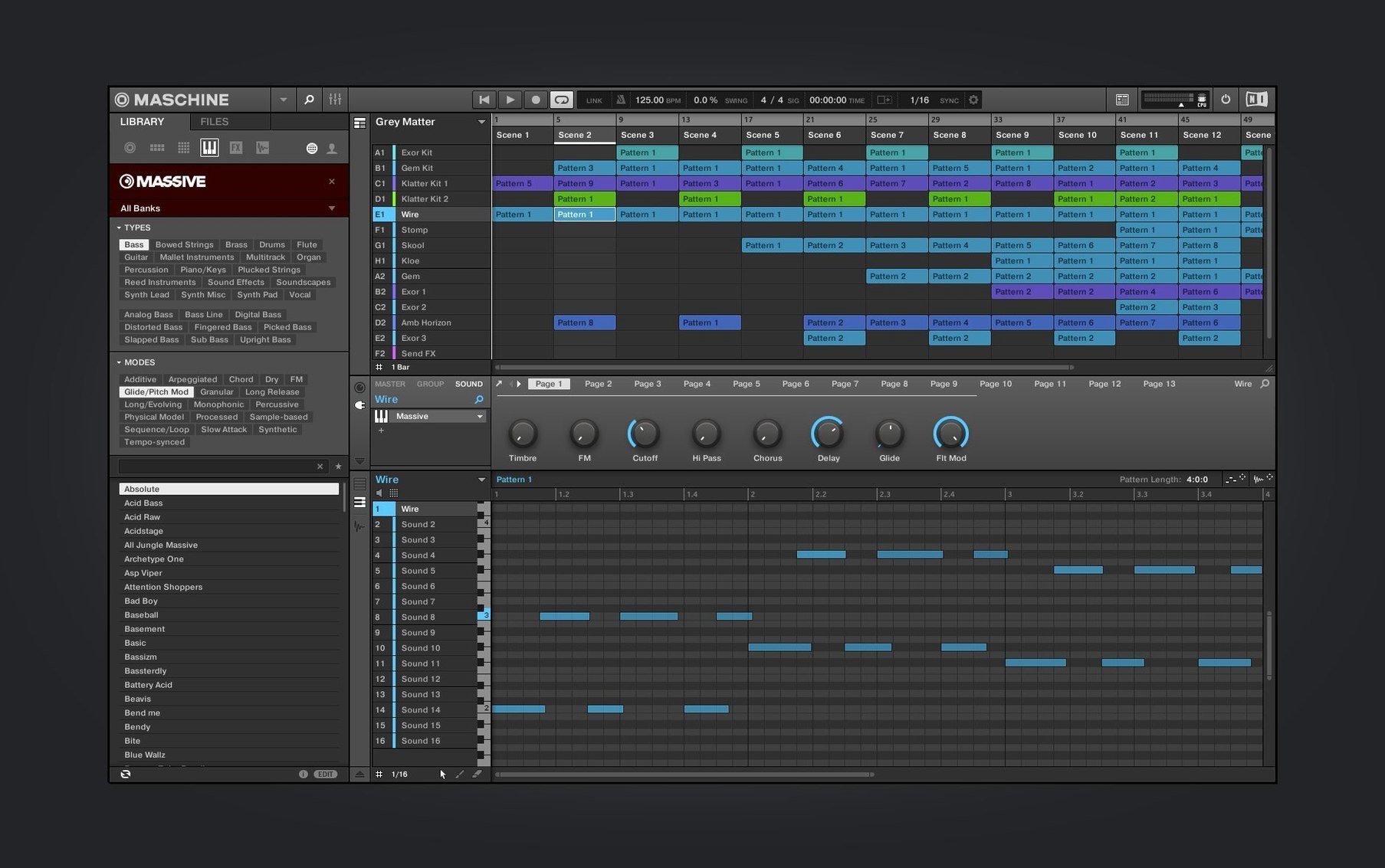 Maschine — frame 3 Maschine tools, view 3