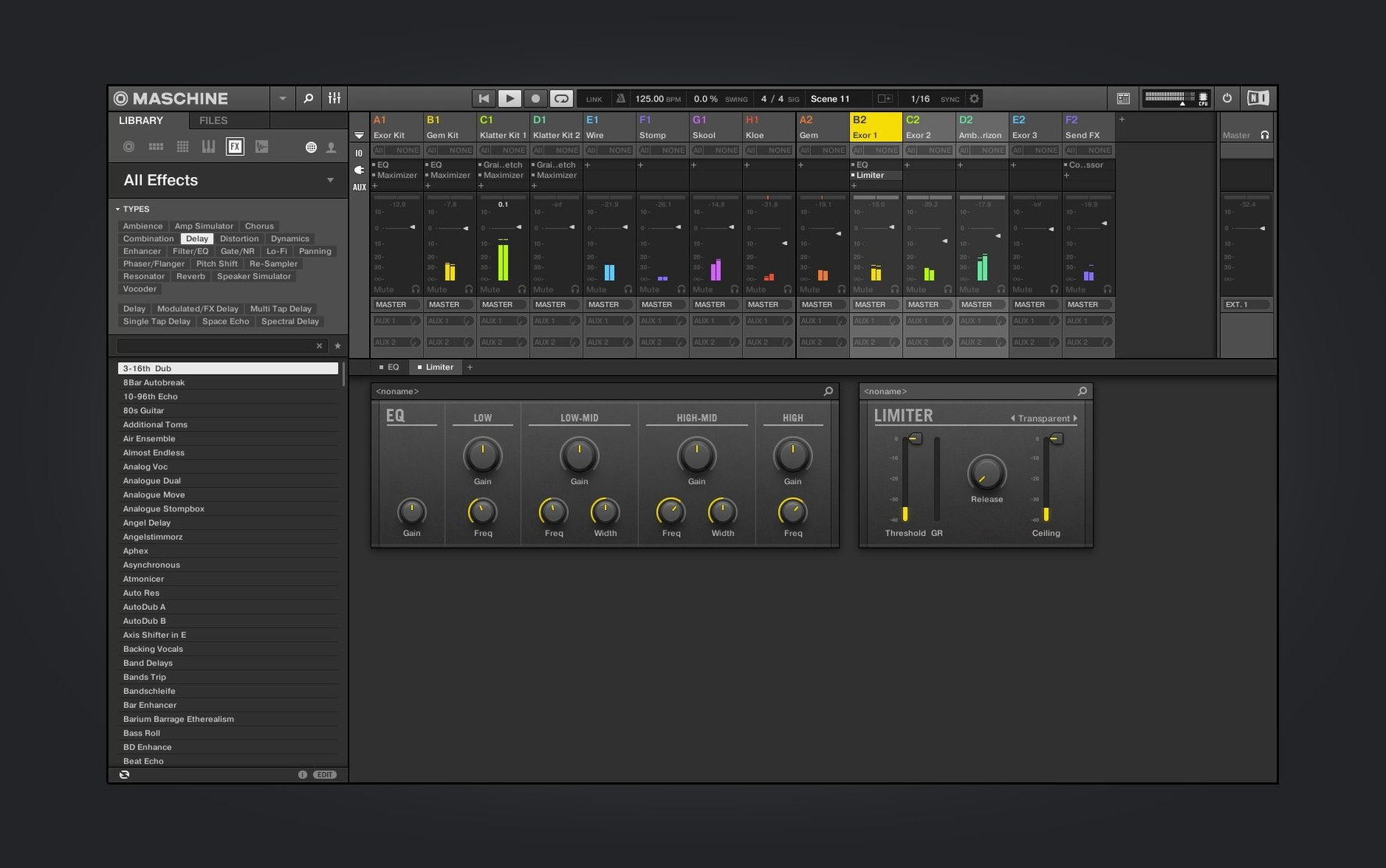 Maschine — frame 4 Maschine tools, view 4