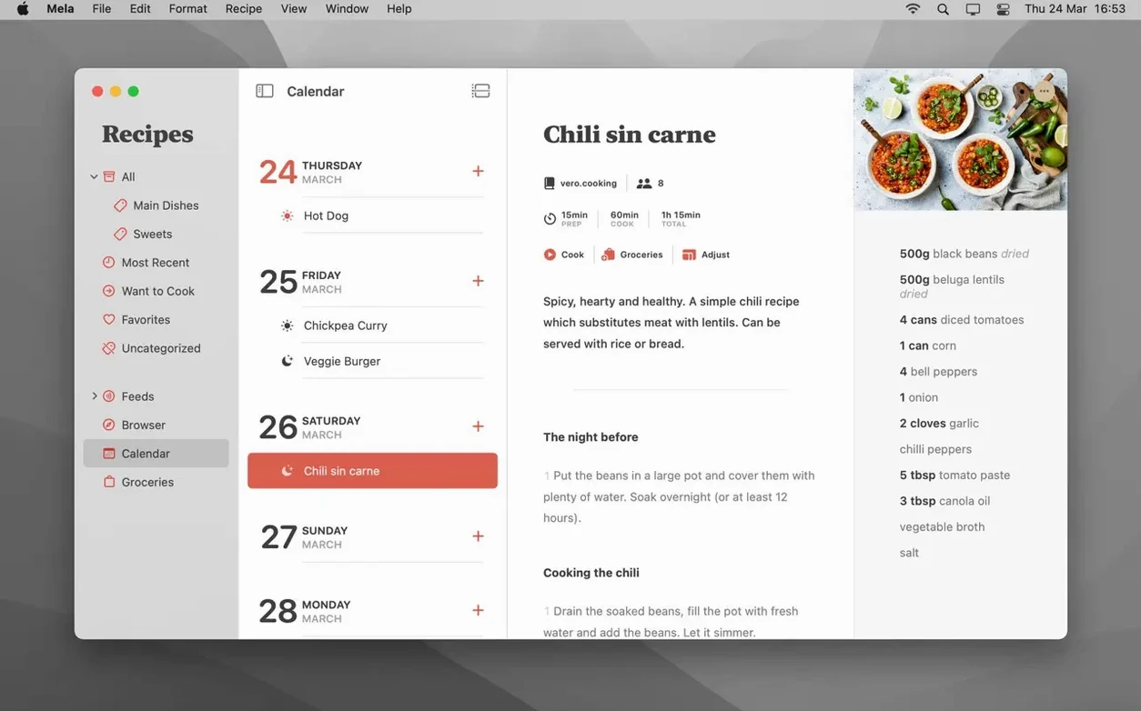 Mela tools, view 4