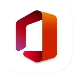 Microsoft PowerPoint round icon