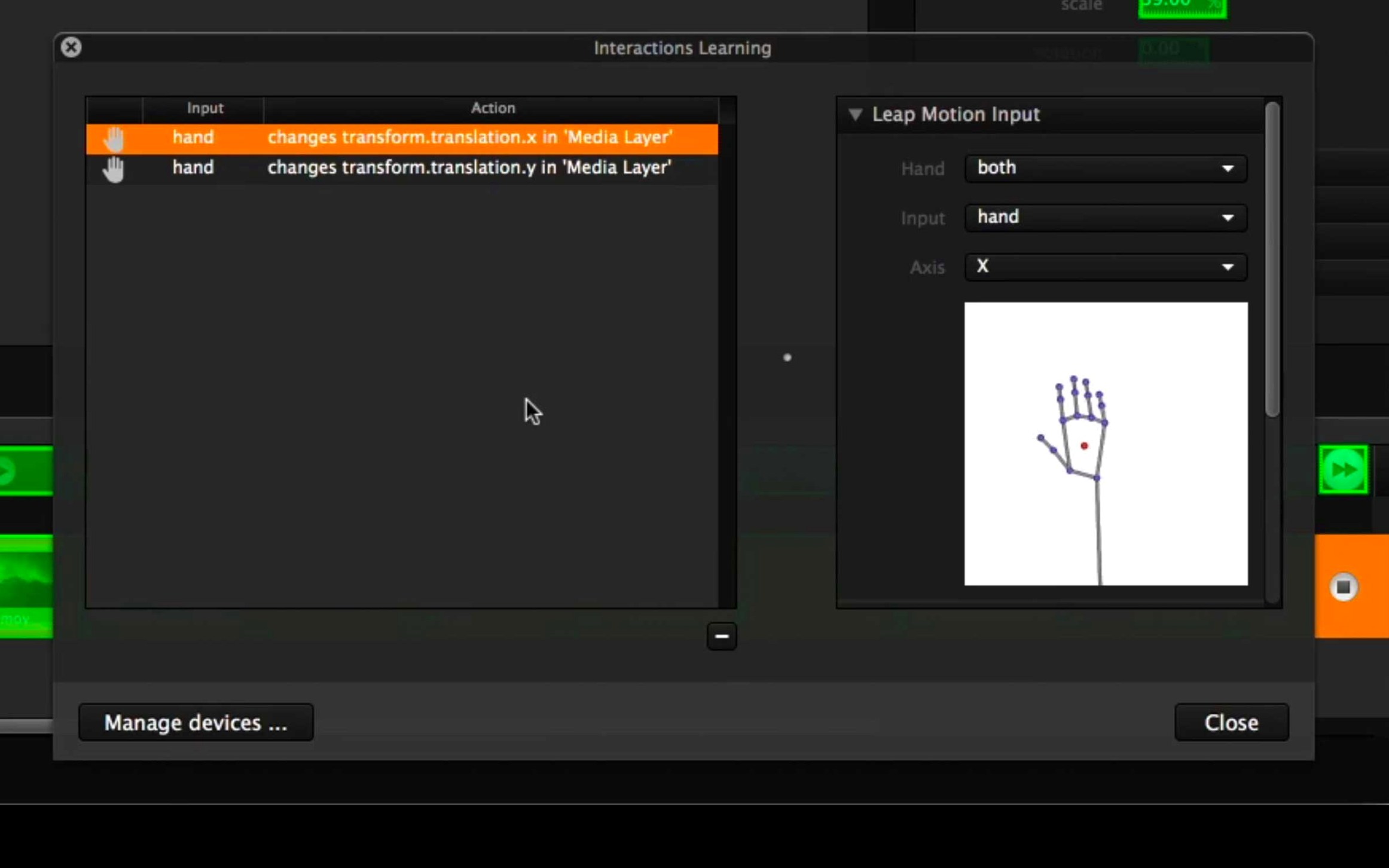 Millumin — frame 8 Millumin tools, view 8