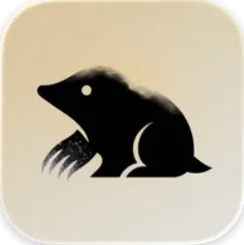 Mole round icon