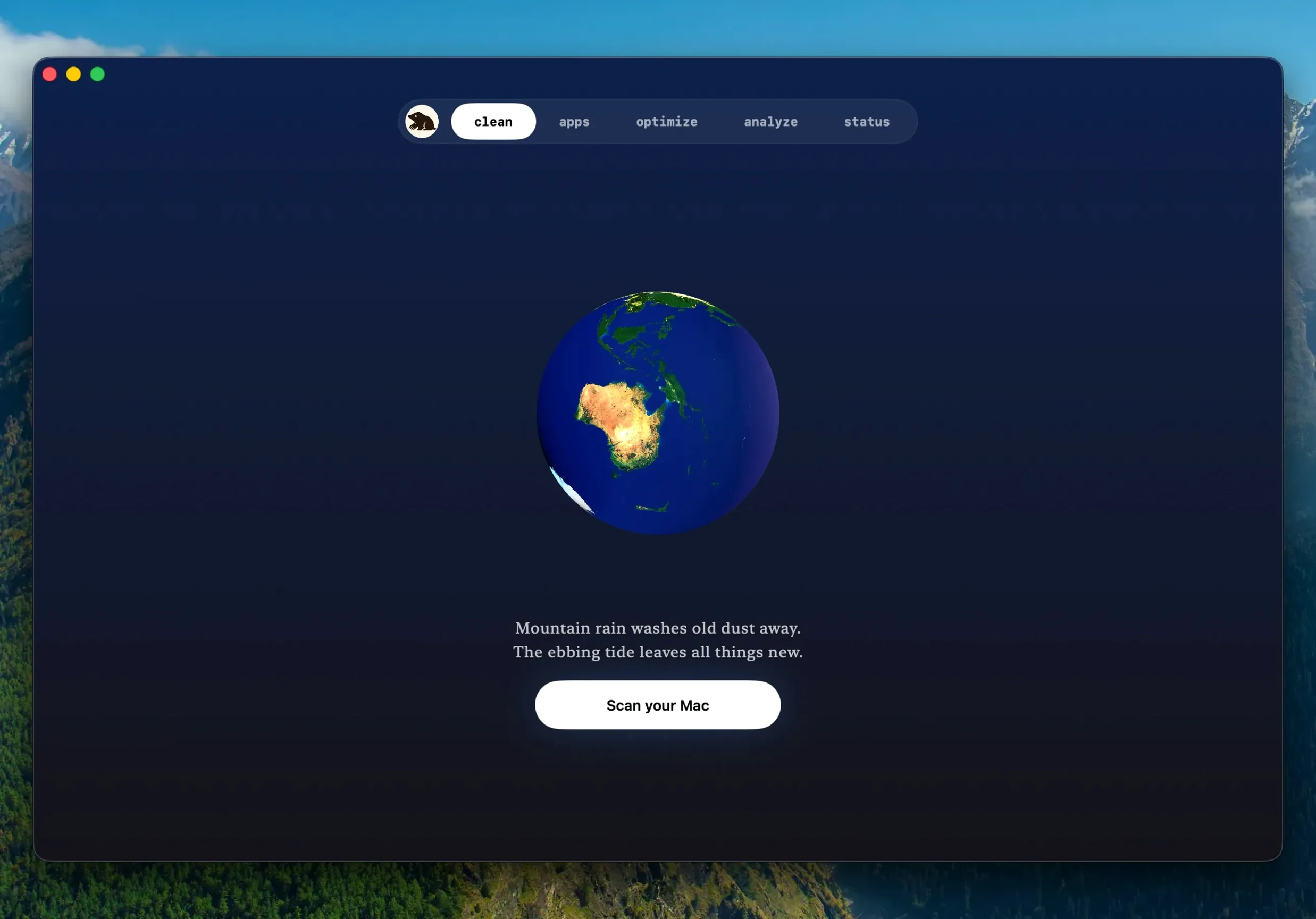 mole for mac — main panel