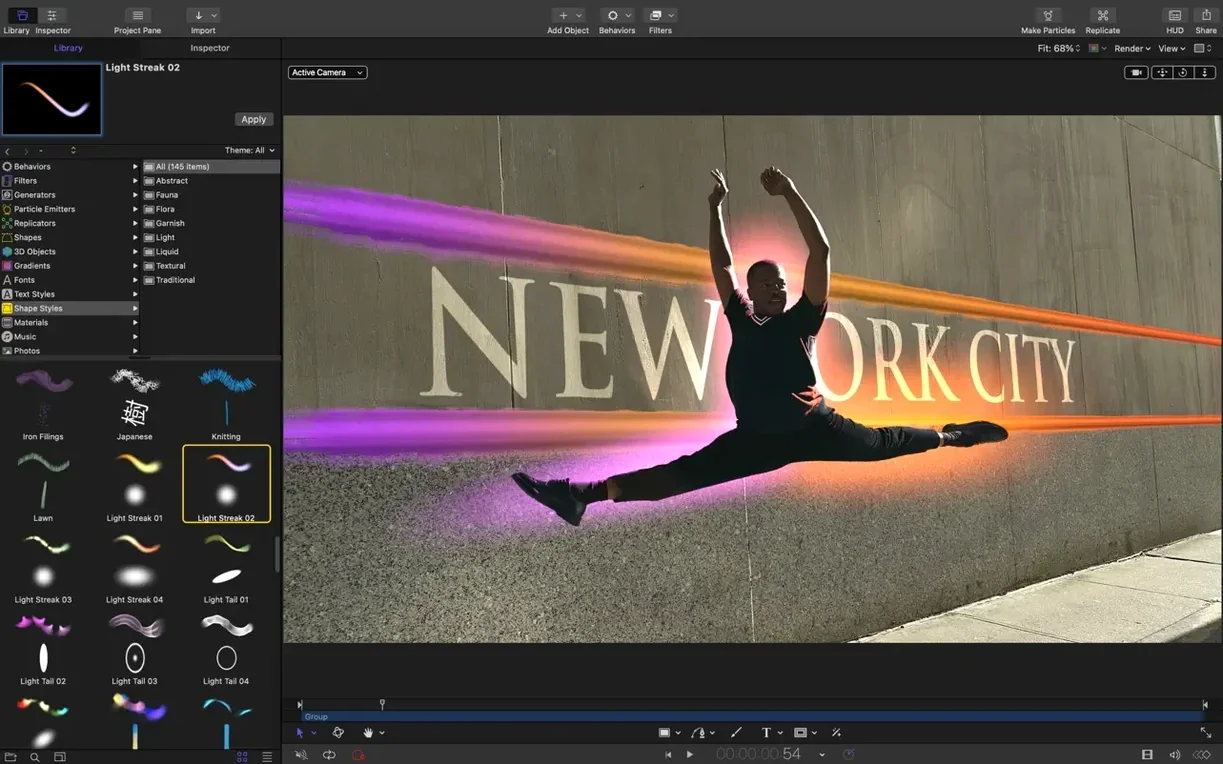Motion tools, view 4