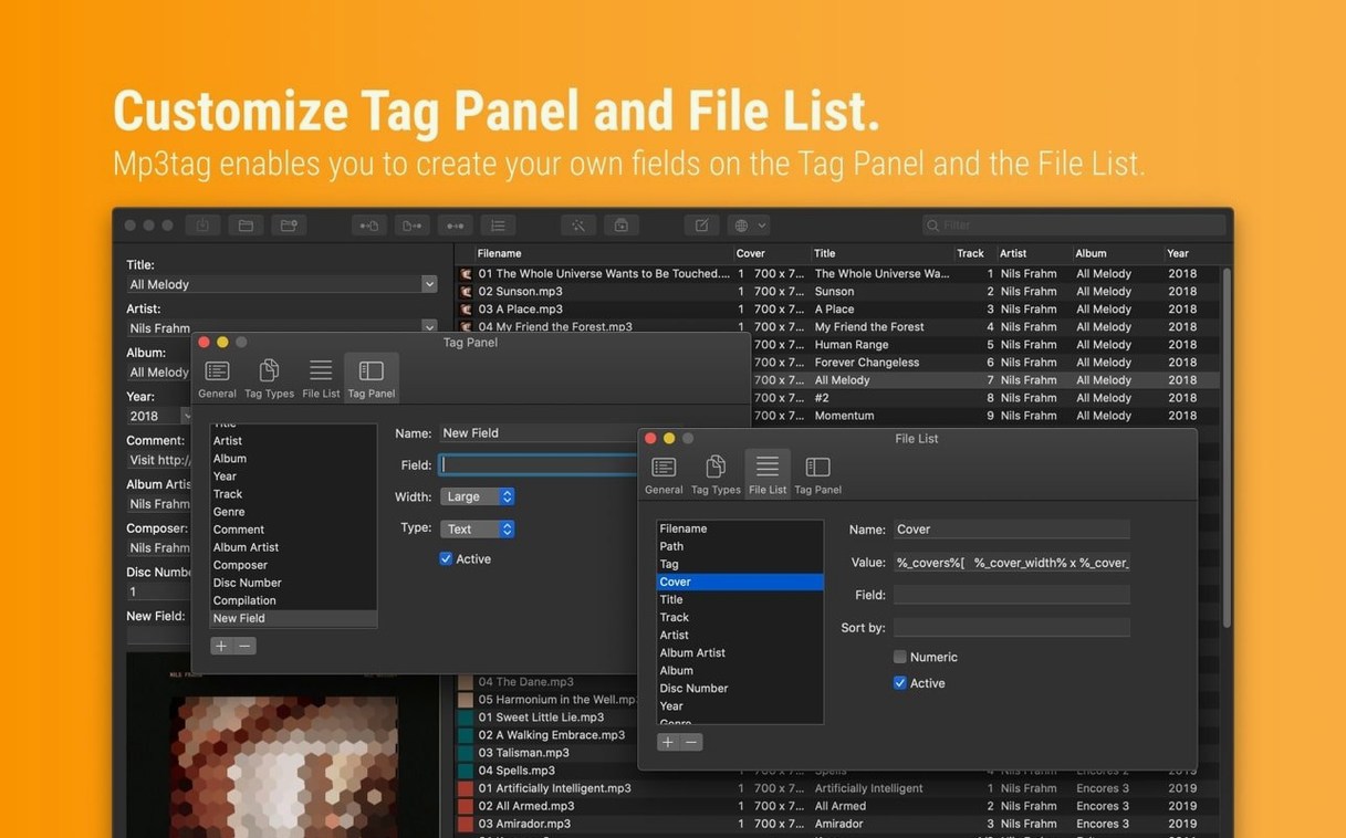 Mp3tag — frame 4 Mp3tag tools, view 4
