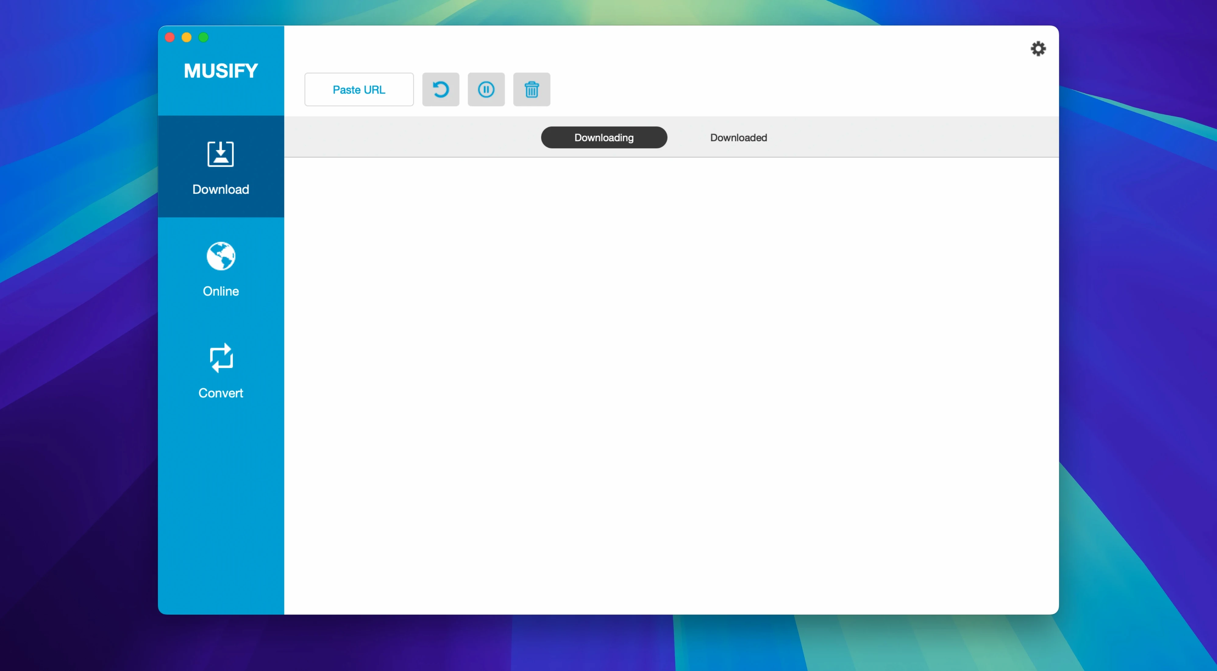 Musify: slide 1 of 3 musify macos on a Mac