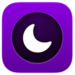 Noir round icon