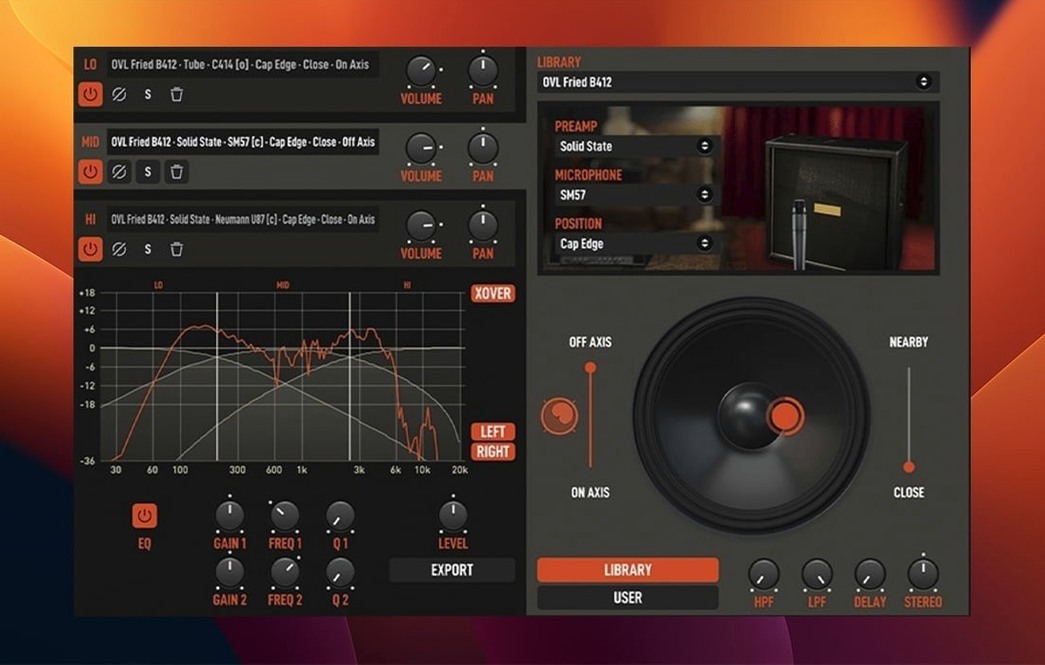 Overloud TH-U Premium — frame 2 Overloud TH-U Premium tools, view 2