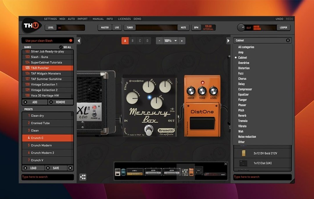 Overloud TH-U Premium — frame 3 Overloud TH-U Premium tools, view 3