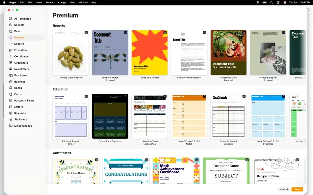 Pages Creator Studio: slide 2 of 8 Pages Creator Studio example 2