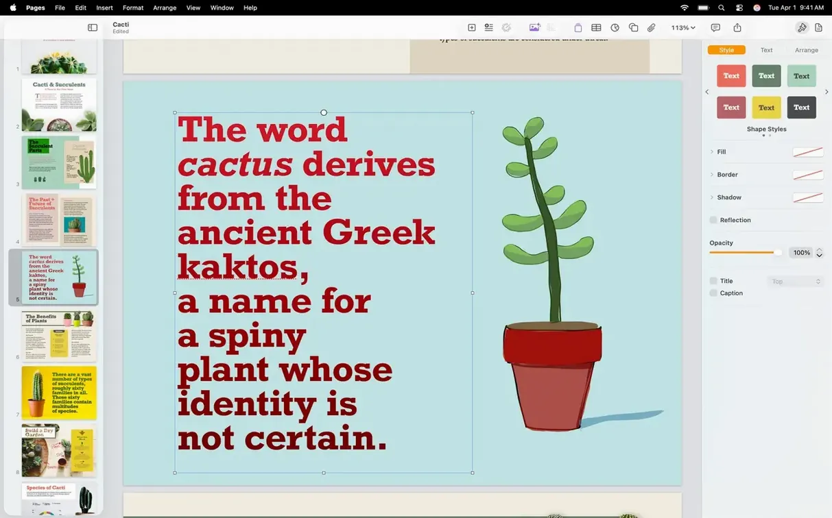 Pages Creator Studio: slide 3 of 8 Pages Creator Studio example 3