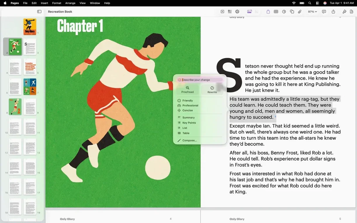 Pages Creator Studio — frame 7 Pages Creator Studio tools, view 7