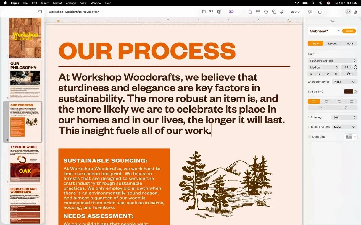 Pages Creator Studio — frame 8 Pages Creator Studio tools, view 8
