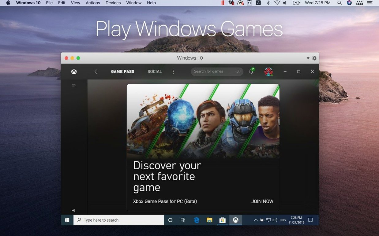 Parallels Desktop example 3