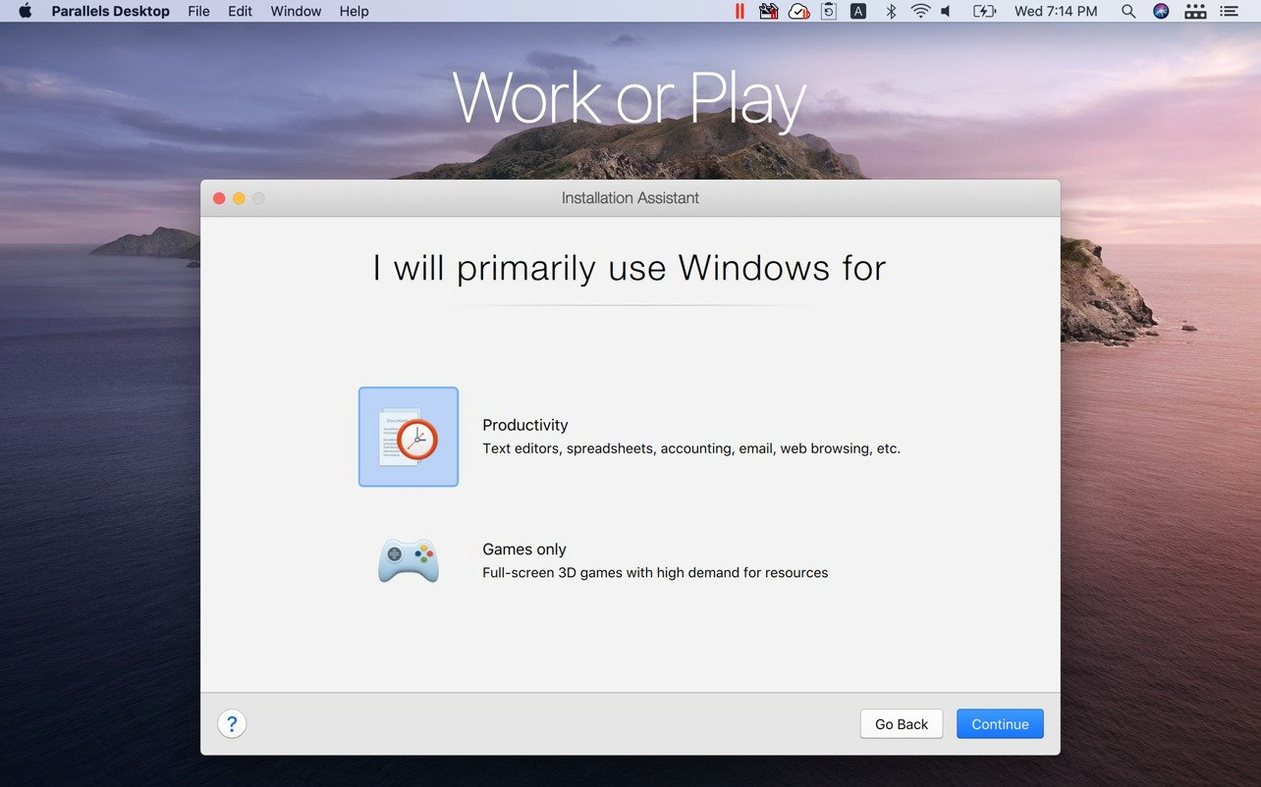Parallels Desktop example 4