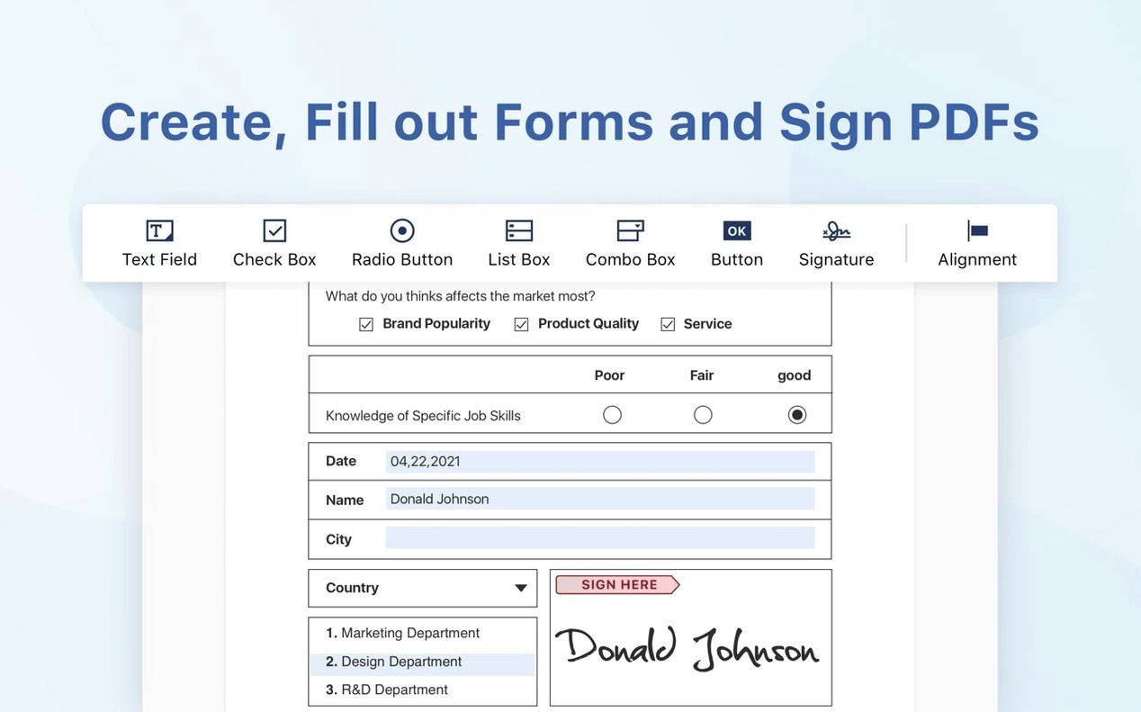 PDF Reader Pro — frame 5 PDF Reader Pro tools, view 5