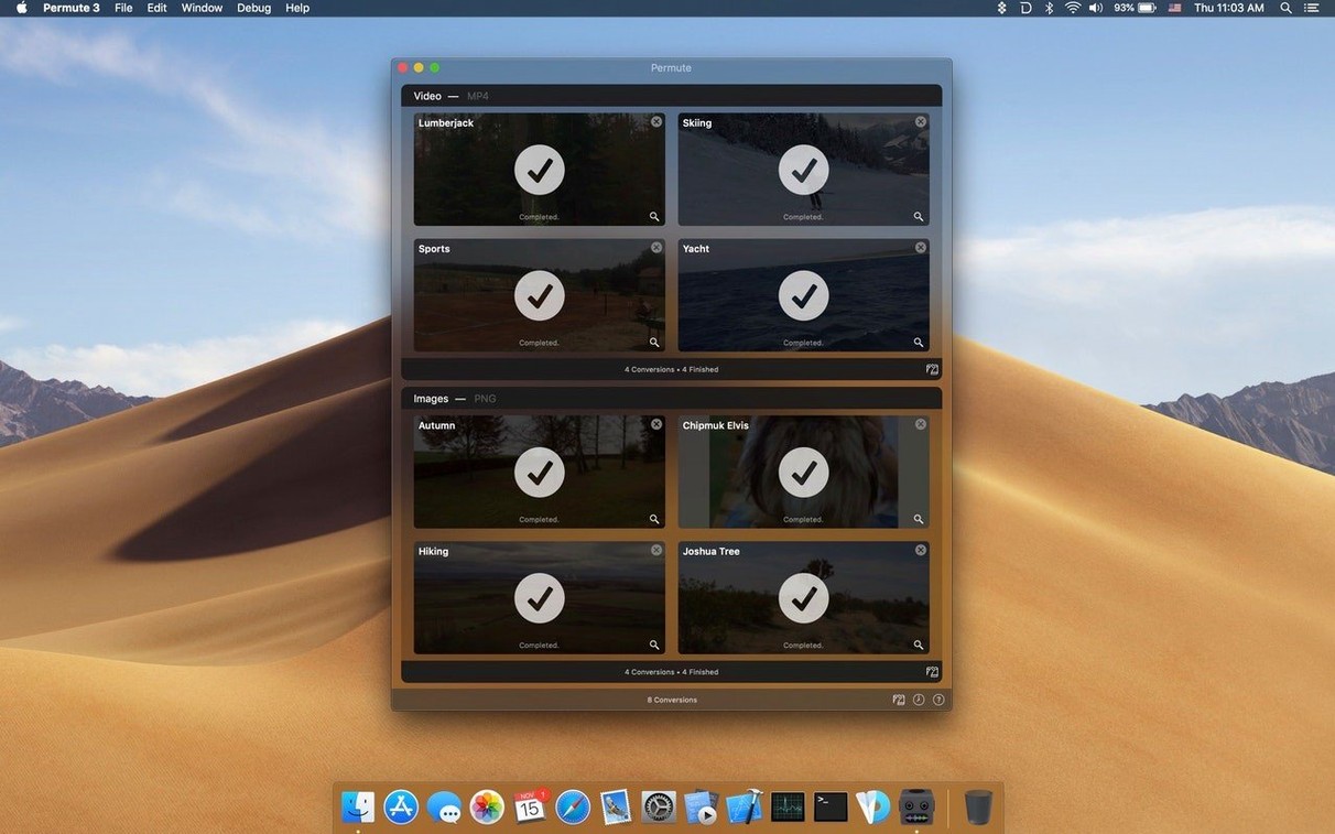 Permute: slide 1 of 4 permute mac on a Mac