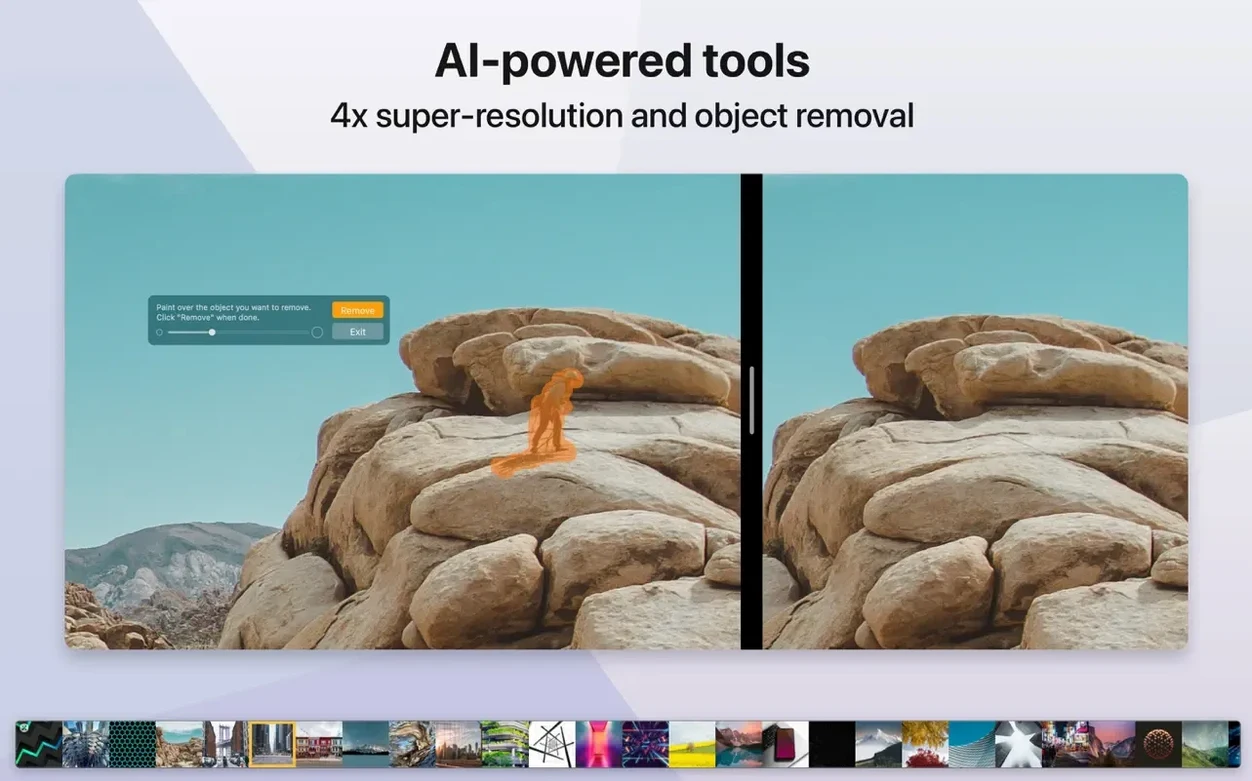 Pixea Plus — frame 4 Pixea Plus tools, view 4