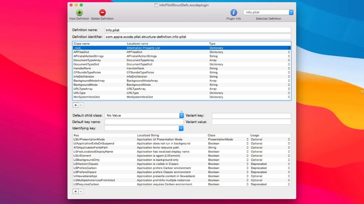 PlistEdit Pro example 4