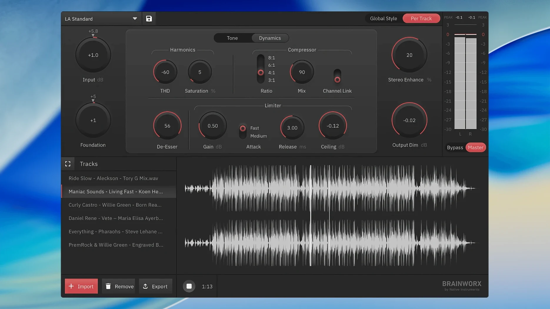 Plugin Alliance Brainworx bx_mastering studio — frame 1 landr mastering plugin mac torrent on a Mac