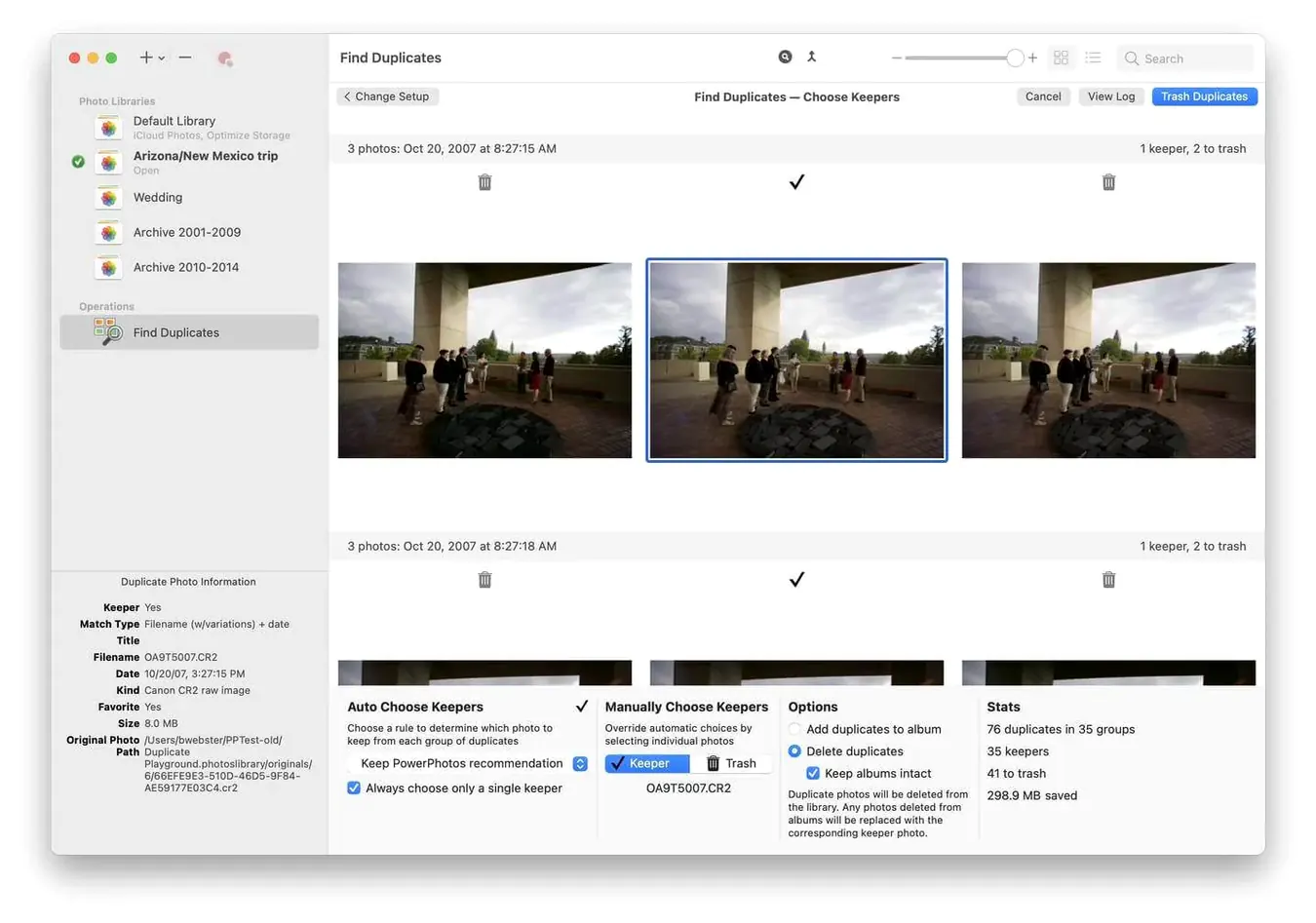 PowerPhotos — frame 4 PowerPhotos tools, view 4