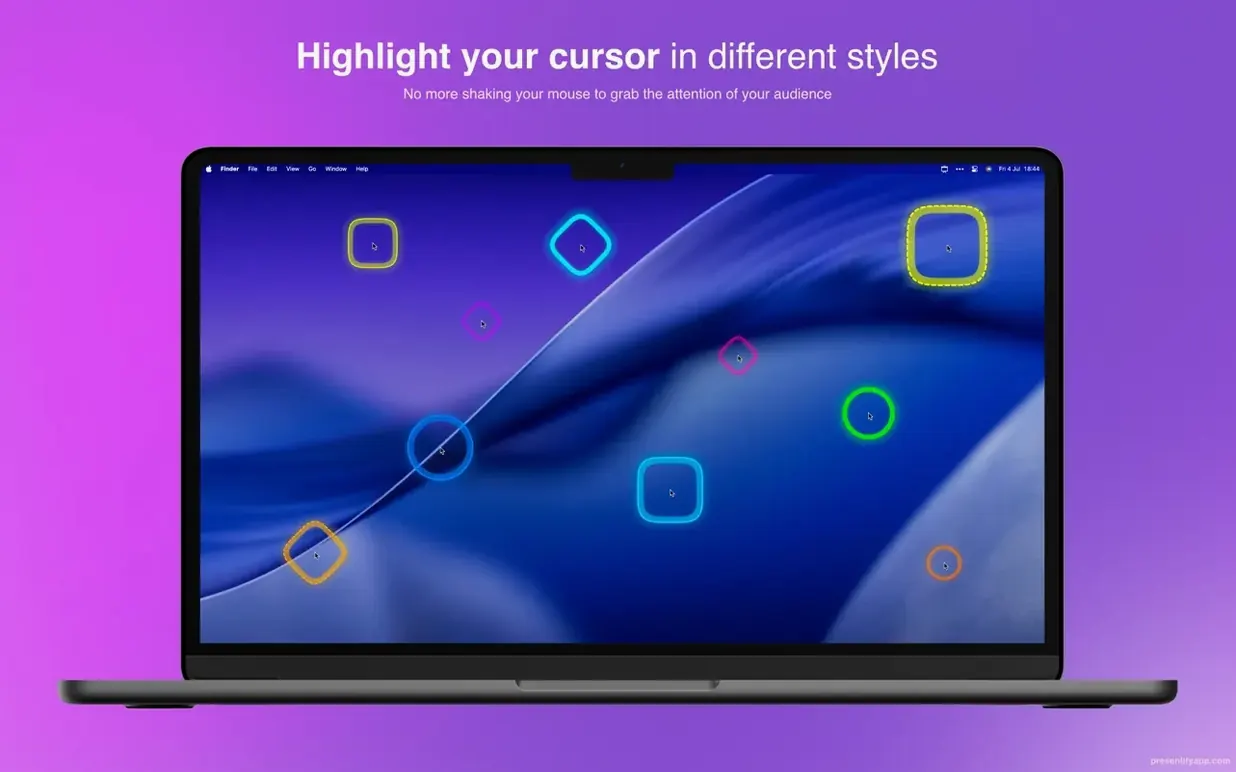 Presentify tools, view 5