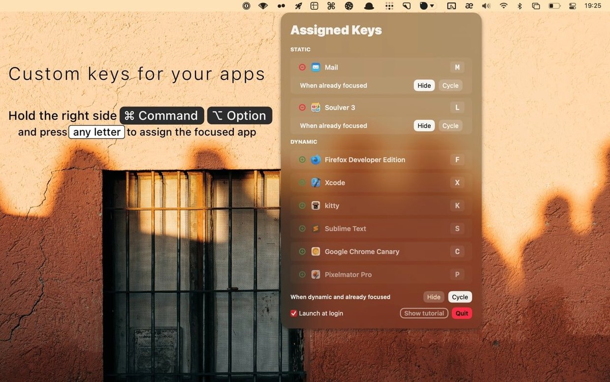 rcmd • App Switcher: slide 2 of 2 rcmd • App Switcher example 2