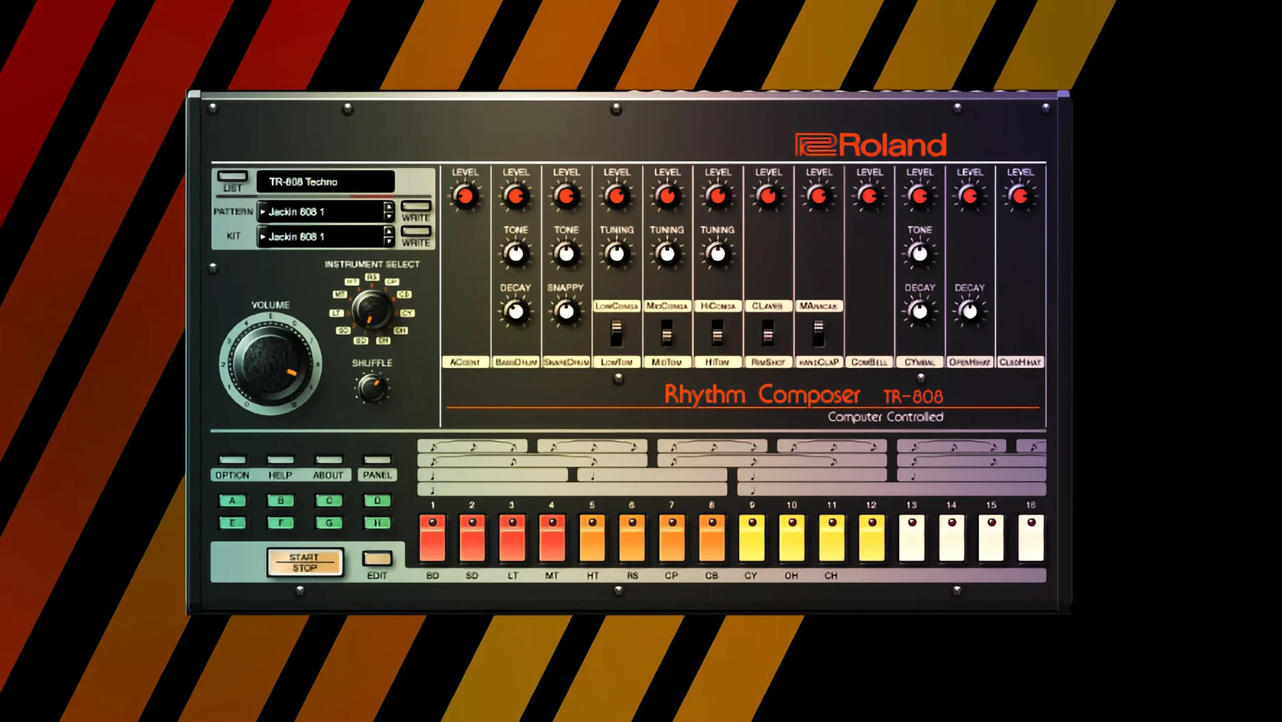 Roland Cloud Legendary Series: slide 3 of 4 Roland Cloud Legendary Series example 3