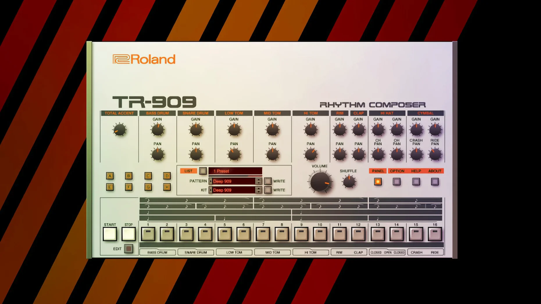 Roland Cloud Legendary Series: slide 4 of 4 Roland Cloud Legendary Series example 4