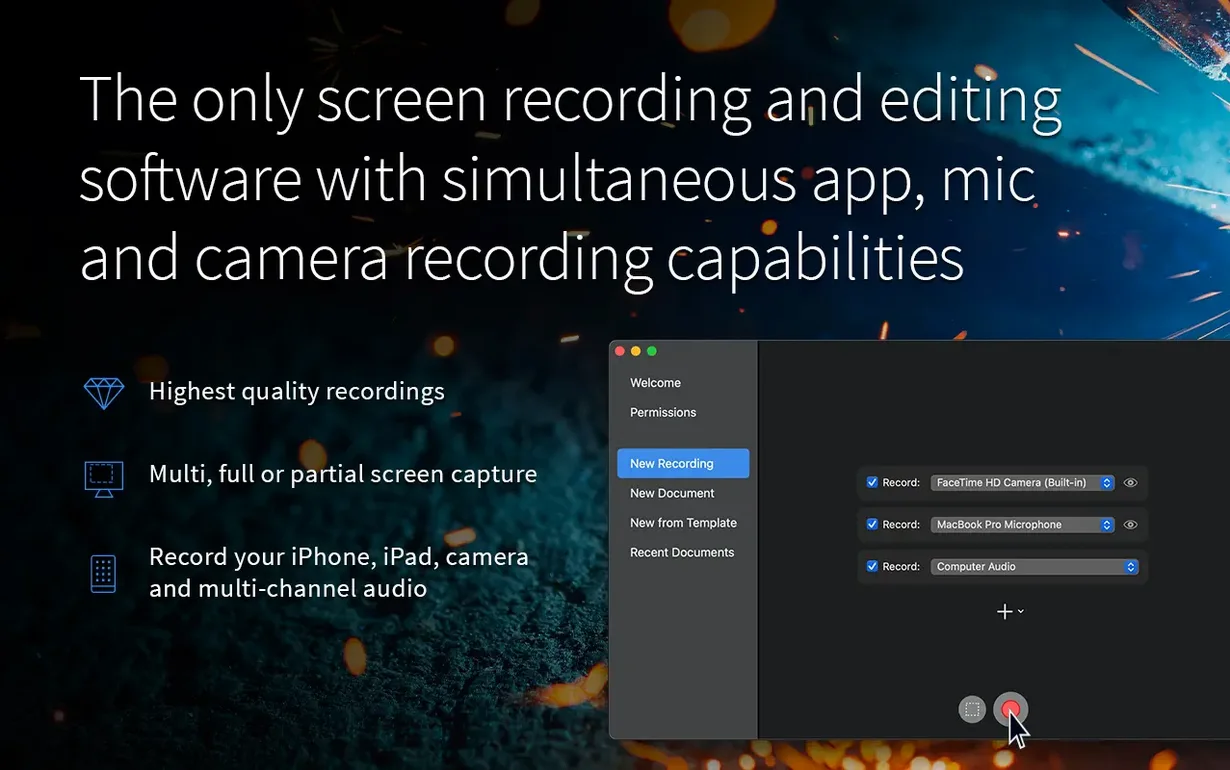 ScreenFlow — frame 1 screenflow mac free on a Mac