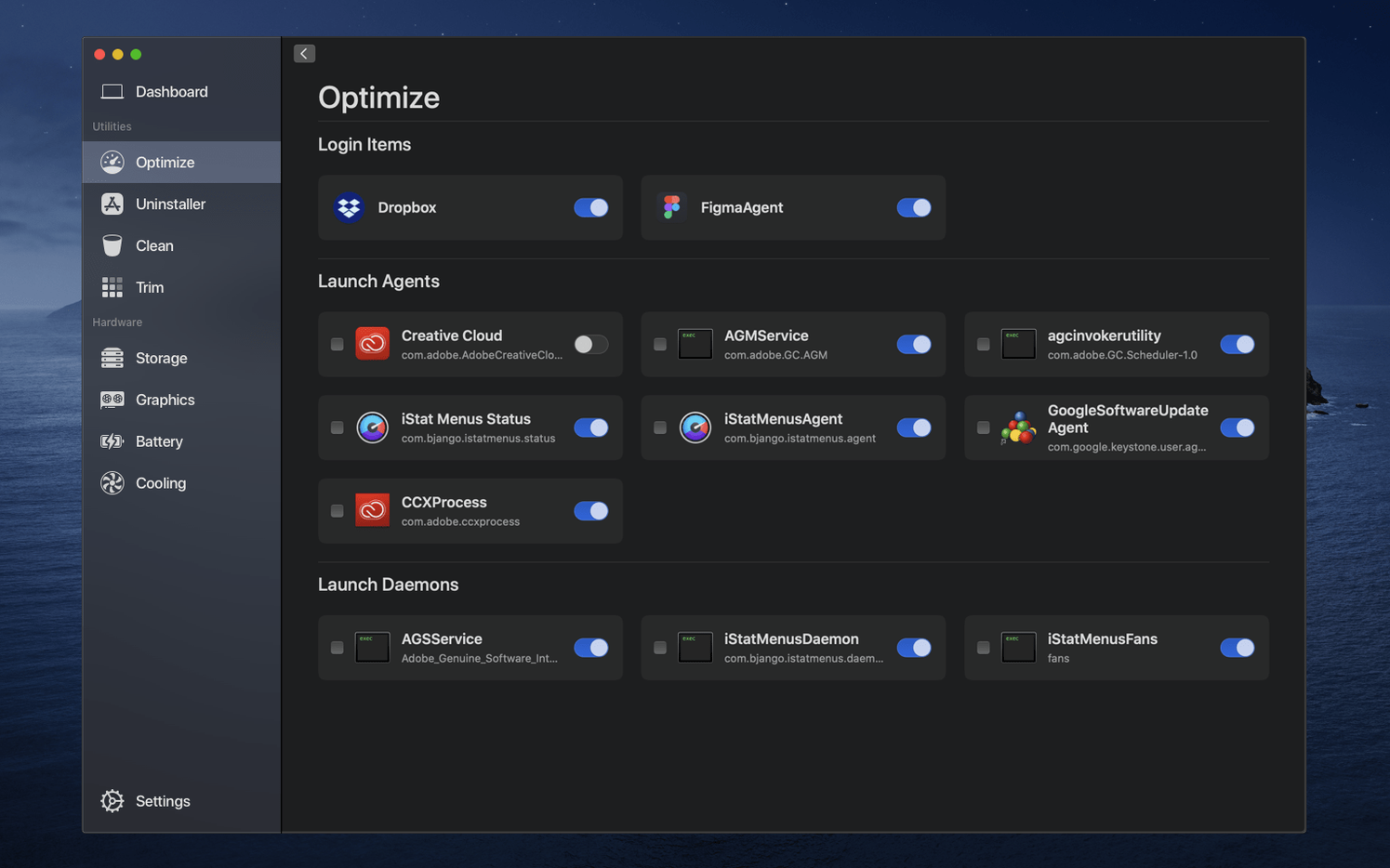 Sensei — frame 2 Sensei tools, view 2