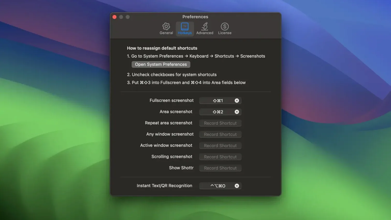 Shottr tools, view 3