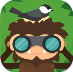 Sneaky Sasquatch round icon