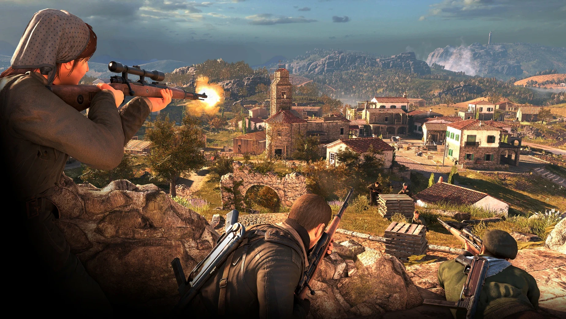 Sniper Elite 4: slide 3 of 8 Sniper Elite 4 example 3