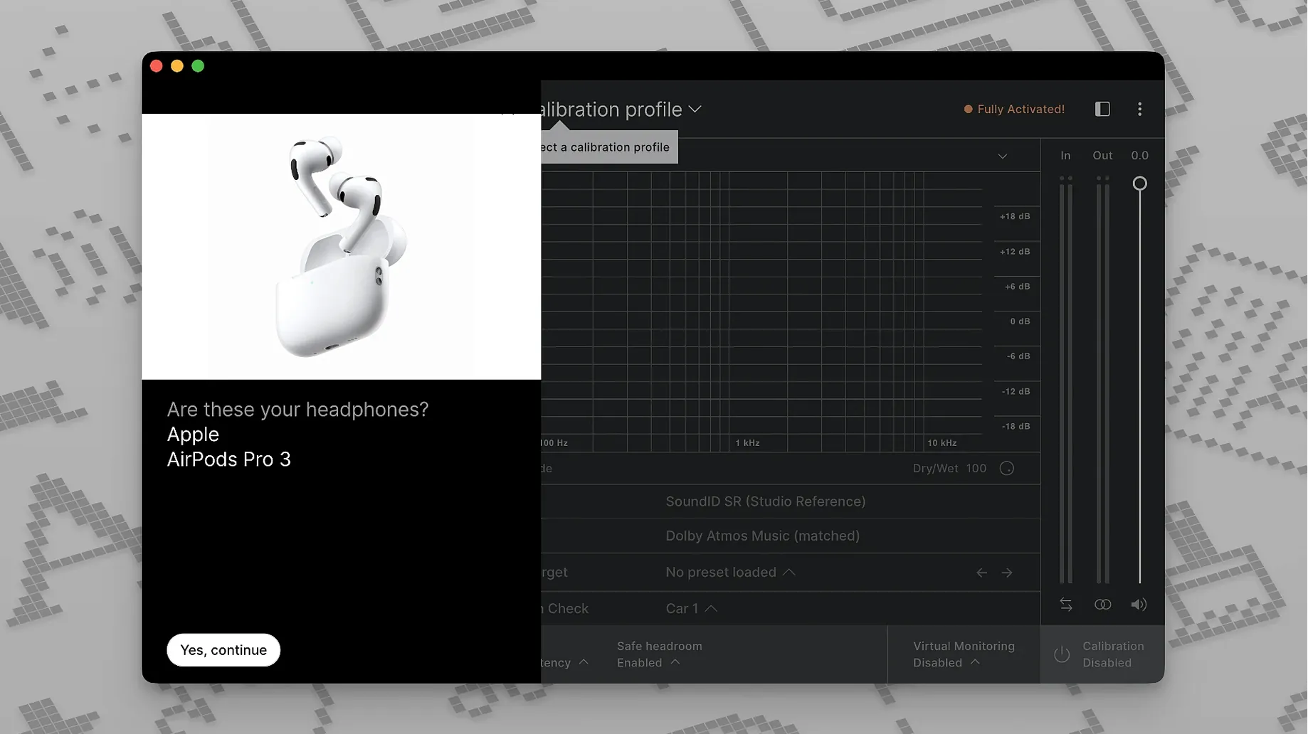Sonarworks SoundID Reference — frame 6 Sonarworks SoundID Reference tools, view 6