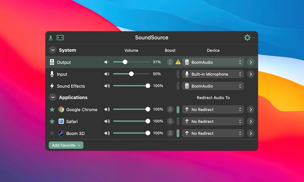 SoundSource example 2