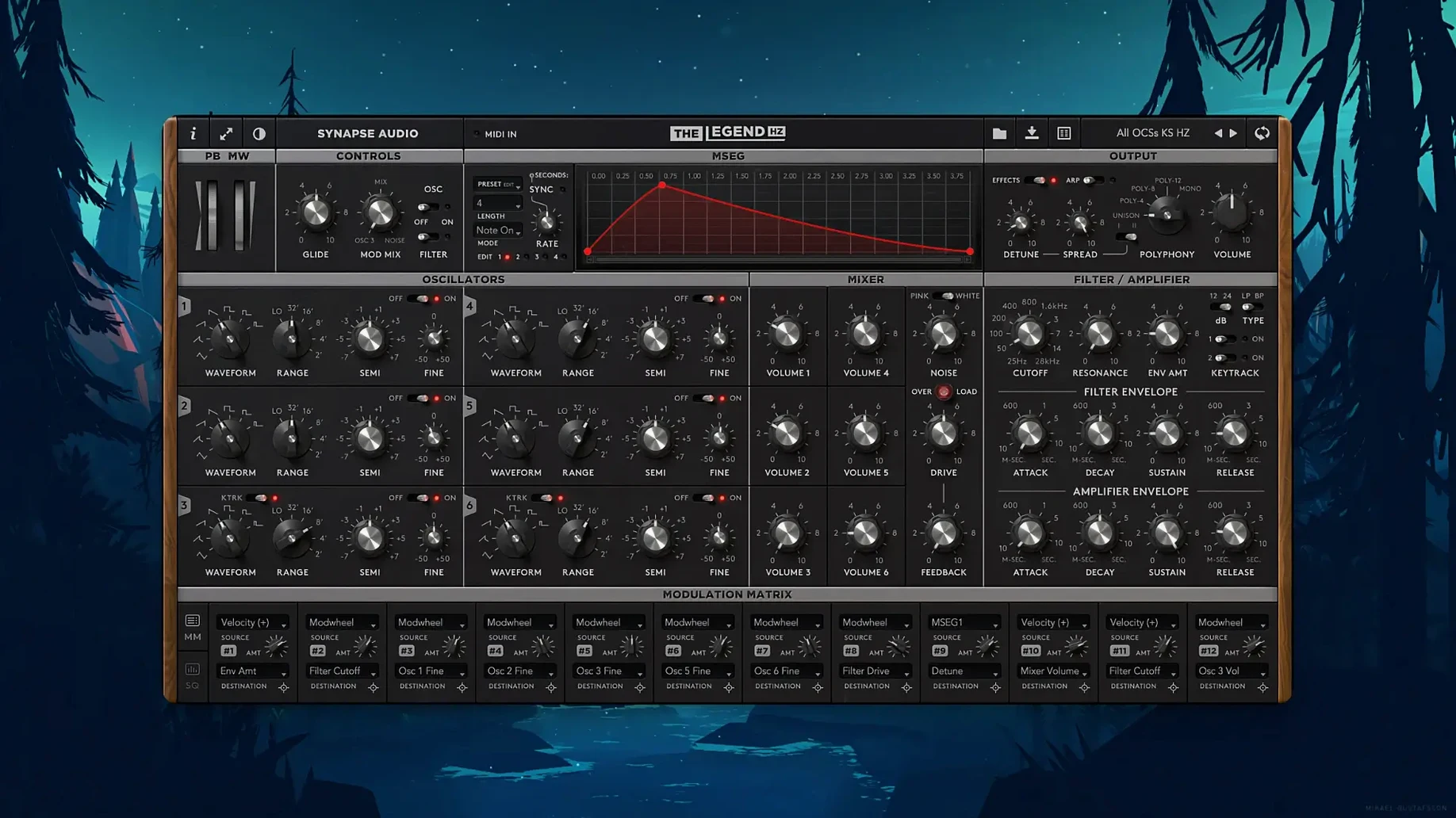 Synapse Audio The Legend HZ v2.0.2.R1 — frame 1 the legend hz crack mac on a Mac