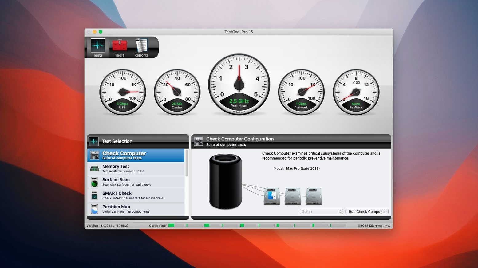 Techtool Pro — frame 1 techtool pro free on a Mac