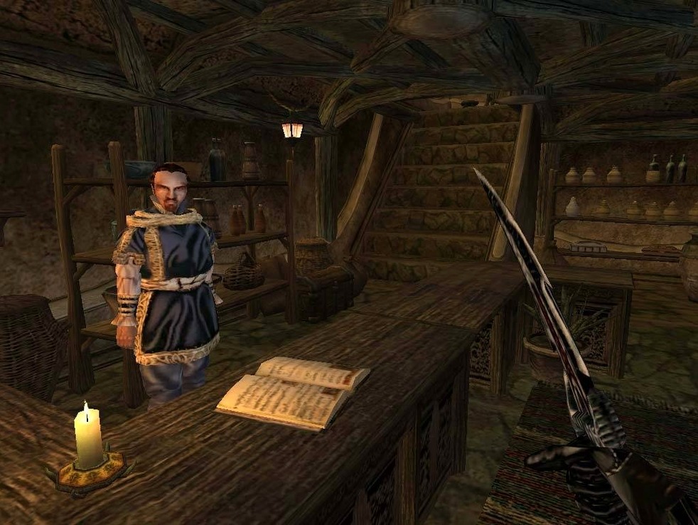 The Elder Scrolls III: Morrowind — frame 1 the elder scrolls iii morrowind crack mac — main panel