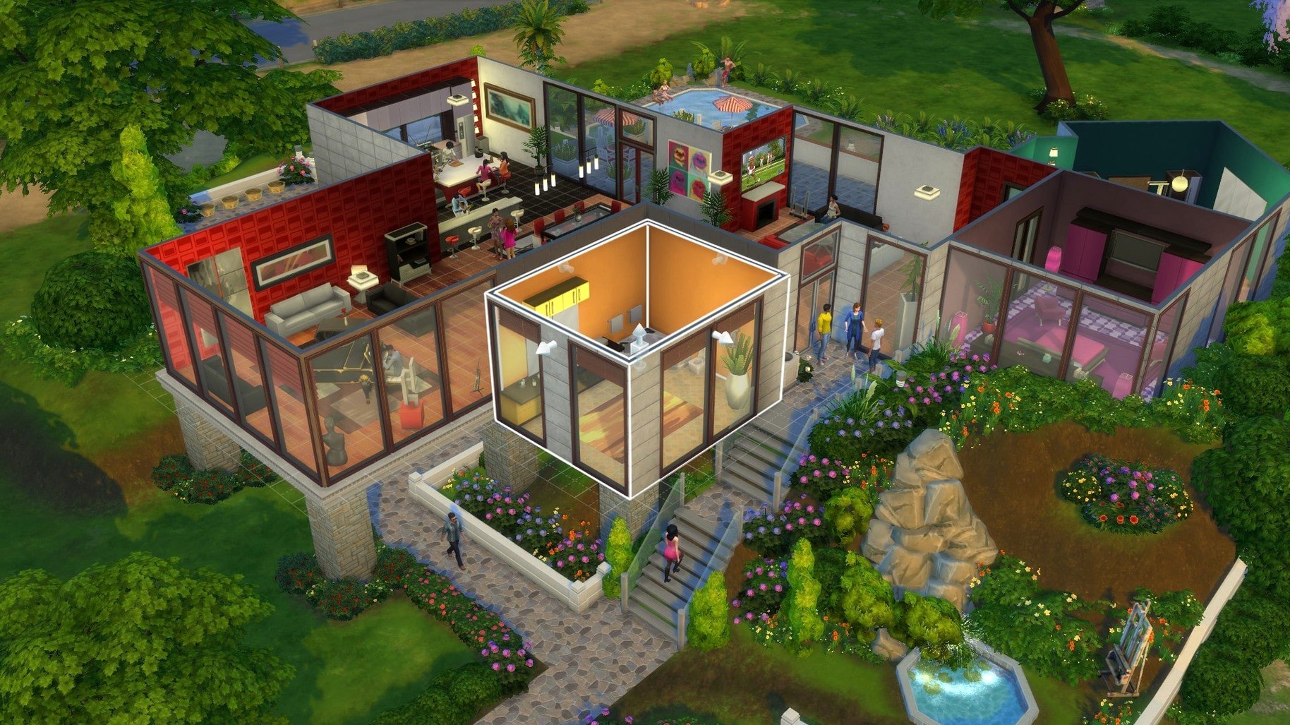 The Sims 4 — frame 2 The Sims 4 tools, view 2